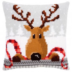 Reindeer with a Red Scarf -...